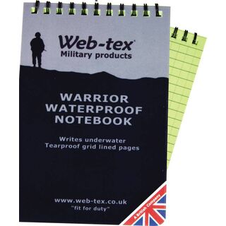 Web-tex Waterproof Notebook
