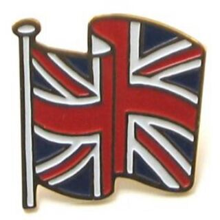 Enamel Union Jack Badge | British Enamel Badge